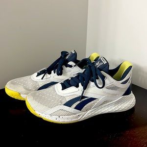 Reebok Nano X Women’s Training Shoe in White, Blue, Yellow